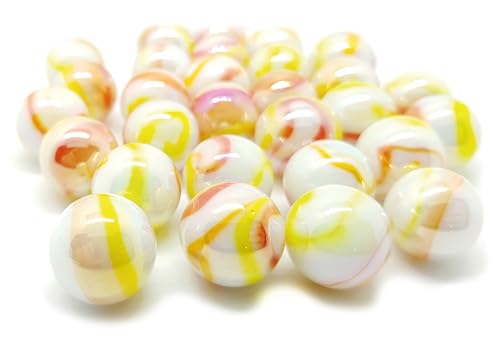 mesbilles MeineMurmeln - 25 Murmeln Tiger Orange 16 mm GlasMurmeln mesbilles MeineMurmeln - 25 Murmeln Tiger Orange 16 mm GlasMurmeln von mesbilles