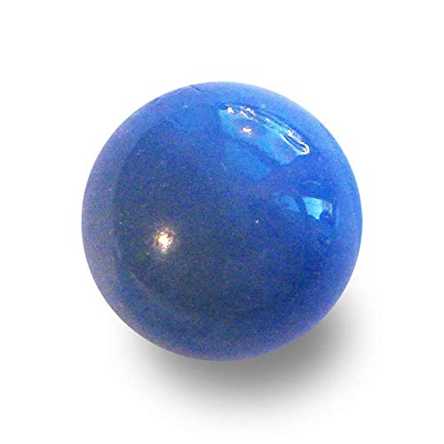 mesbilles MeineMurmeln - 4 Kugeln Blaue Perle 25 mm GlasMurmeln von mesbilles