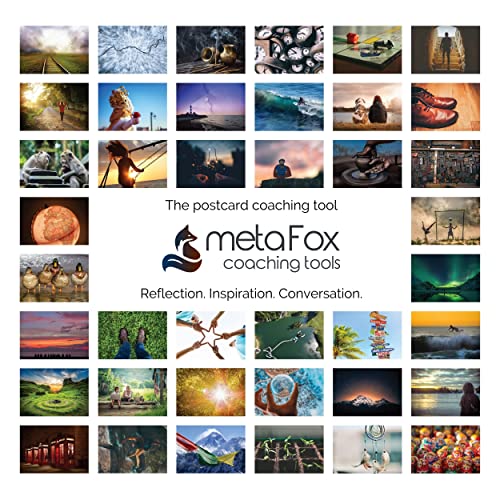 metaFox - 52 Inspirational Cards, Positive Affirmations Cards & Motivational Postcards, Picture Cards for Life Coaching, Therapy, & Personal Advice, Mindfulness Cards, Life Design von metaFox