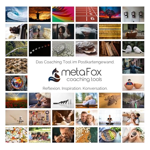 metaFox Die Kraft der Resilienz - 52 Bildkarten für Resilienz und emotionale Intelligenz - im Coaching und in der Therapie als Ressourcenkarten und Motivationskarten von metaFox