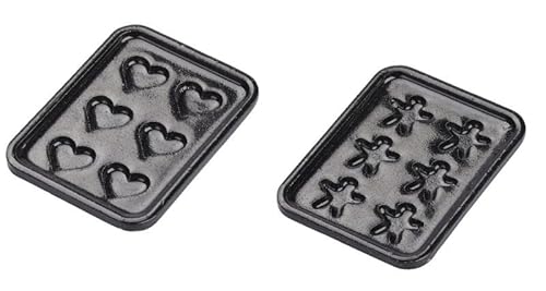 Miniaturen für Puppenhäuser und Wichtelstuben oder Geschenkgutscheine · DIY Miniwelt · Backform-Set ca. 4 cm 2-teilig Miniaturen für Puppenhäuser und Wichtelstuben oder Geschenkgutscheine · DIY Miniwelt · Backform-Set ca. 4 cm 2-teilig von miamiXa