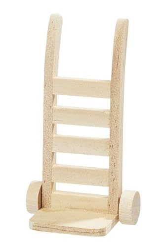 Miniaturen für Puppenhäuser und Wichtelstuben oder Geschenkgutscheine · DIY Miniwelt · Holz-Sackkarre 4,2 x 2,6 x 7,5 cm Natur von miamiXa
