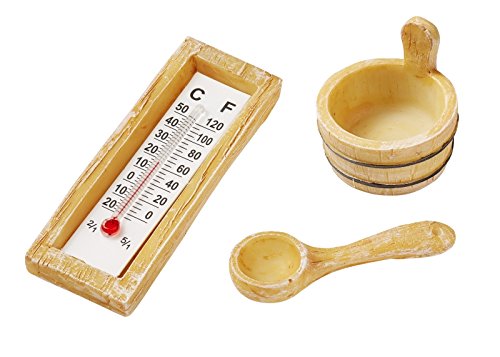 Miniaturen für Puppenhäuser und Wichtelstuben oder Geschenkgutscheine · DIY Miniwelt · Sauna-Zubehör, 3-6 cm 3-teilig Miniaturen für Puppenhäuser und Wichtelstuben oder Geschenkgutscheine · DIY Miniwelt · Sauna-Zubehör, 3-6 cm 3-teilig von miamiXa