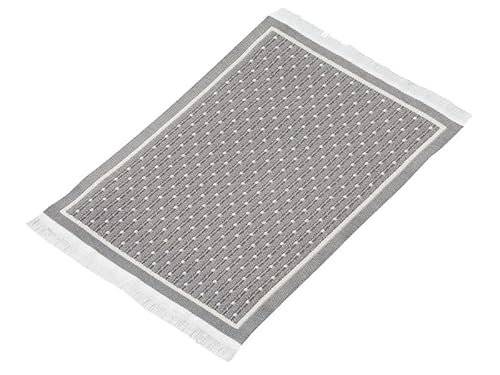 Miniaturen für Puppenhäuser und Wichtelstuben oder Geschenkgutscheine · DIY Miniwelt · Teppich 10 x 15 cm grau von miamiXa