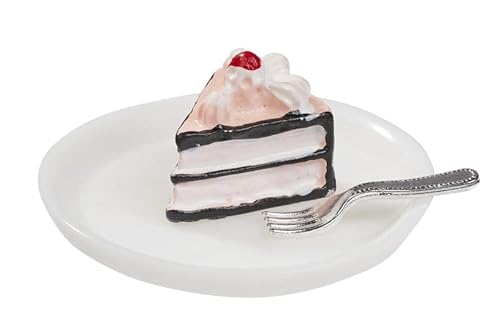 Miniaturen für Puppenhäuser und Wichtelstuben oder Geschenkgutscheine · DIY Miniwelt · Torten-Stück 3,5 cm von miamiXa