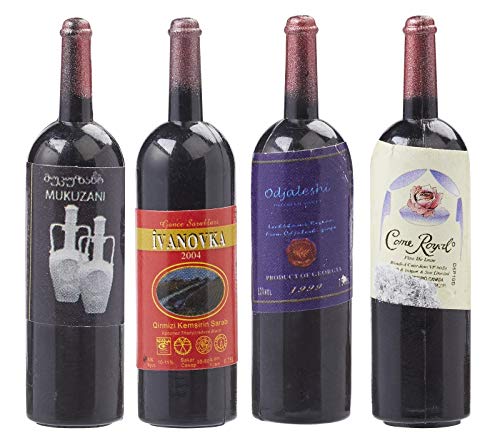 Miniaturen für Puppenhäuser und Wichtelstuben oder Geschenkgutscheine · DIY Miniwelt · Wein-Flasche ca. 4,5 cm 4 Stück Miniaturen für Puppenhäuser und Wichtelstuben oder Geschenkgutscheine · DIY Miniwelt · Wein-Flasche ca. 4,5 cm 4 Stück von miamiXa