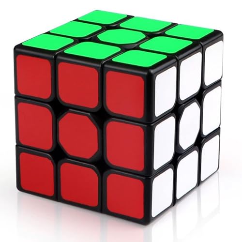 Zauberwürfel Original, 3x3 Magic Cube Magnetisc, 3D Magic Cube, Speed Cube für Anfänger und Fortgeschrittene, Professionelle, Glatte, Hohe Fehlertoleranz von miaomiao