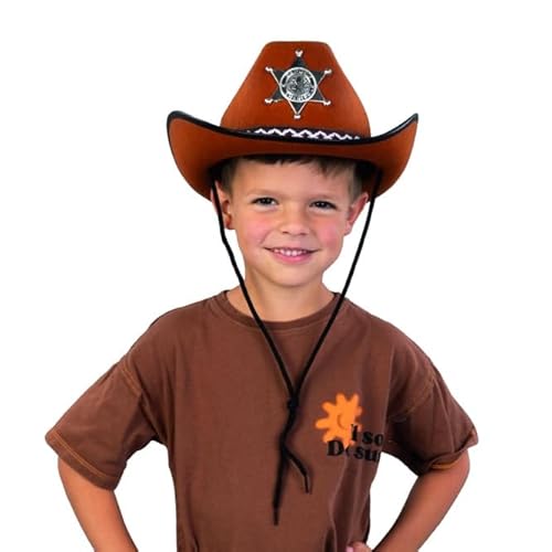 mica Festival Cowboyhut mit Sheriffstern - Größe 54cm mica Festival Cowboyhut mit Sheriffstern - Größe 54cm von mica Festival