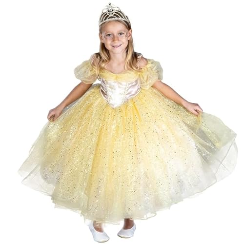mica Festival Kostüm - Prinzessinnenkleid gold - verschiedene Größen S mica Festival Kostüm - Prinzessinnenkleid gold - verschiedene Größen S von mica Festival