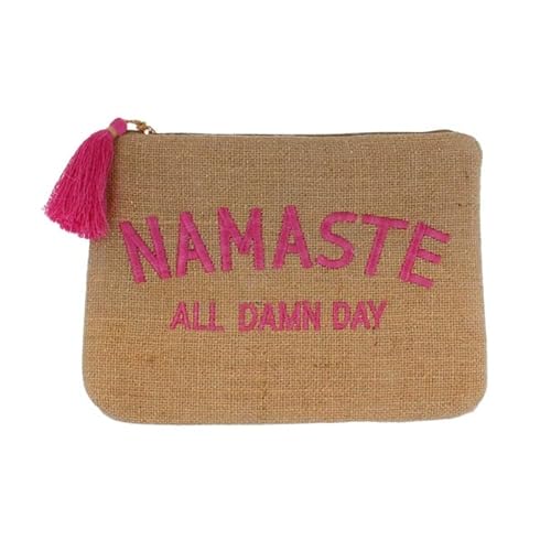 mica Living Kosmetiktasche - Namaste - pink - ca. 26 x 19 cm mica Living Kosmetiktasche - Namaste - pink - ca. 26 x 19 cm von mica Living