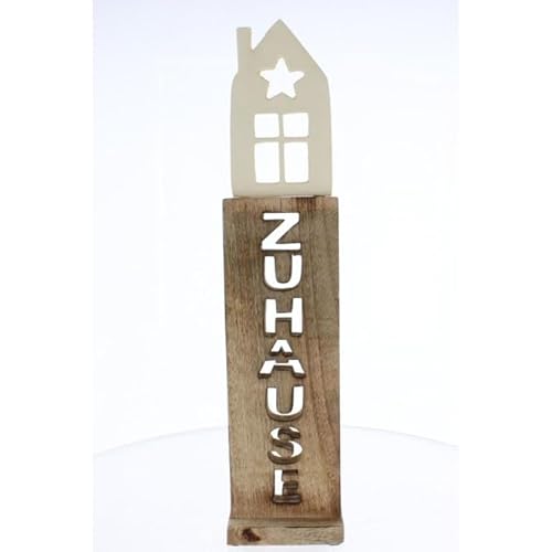 mica Living Säule Zu Hause braun - ca. 13 x 5 x 45 cm von mica Living