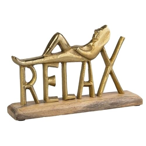 mica Living Schriftzug Relax mit Mensch - ca. 20 x 5 x 14 cm mica Living Schriftzug Relax mit Mensch - ca. 20 x 5 x 14 cm von mica Living