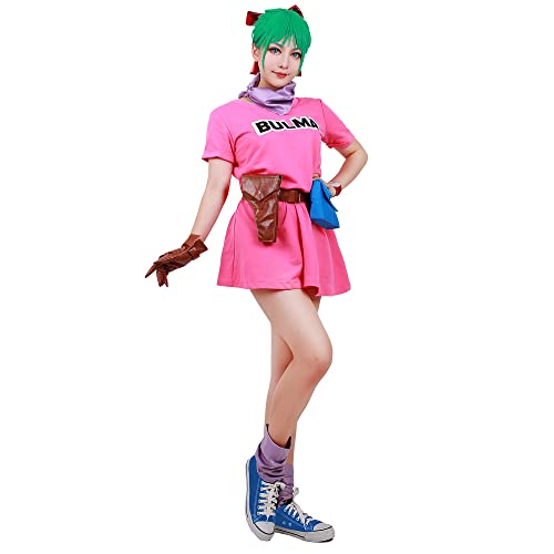 Miccostumes Damen Bulma Cosplay Rosa Women l Miccostumes Damen Bulma Cosplay Rosa Women l von miccostumes