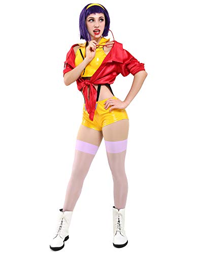miccostumes Damen Kostüm Faye Valentine Cosplay Kostüm Outfit - Mehrfarbig - Small miccostumes Damen Kostüm Faye Valentine Cosplay Kostüm Outfit - Mehrfarbig - Small von miccostumes