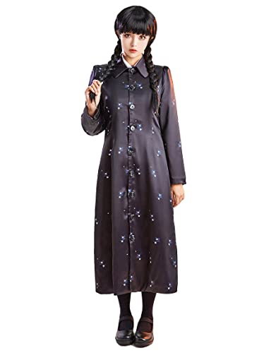 miccostumes Damen Kostüm Mädchen Cosplay Langarm Kragen Jacke Kleid (M) von miccostumes
