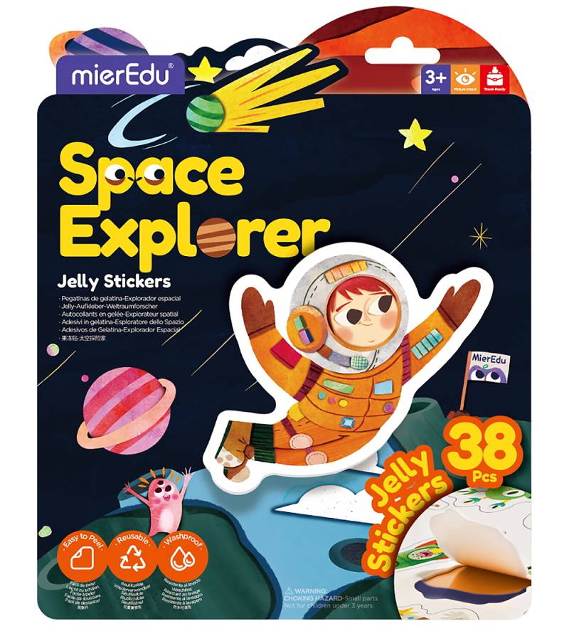 mierEdu Stickerbuch - Jelly Sticker - Weltraumforscher - mierEdu - One Size - Sticker mierEdu Stickerbuch - Jelly Sticker - Weltraumforscher - mierEdu - One Size - Sticker von mierEdu