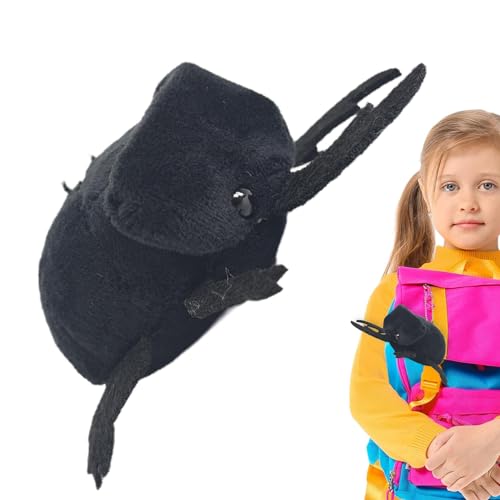 Plüschtiere,Tierplüschtiere - 10cm Kuscheltiere Käfer Plüschanhänger | Stofftier-Plüschkissen, modisches kleines Stoff-Begleitspielzeug für Mädchen-Jungen-Schultaschen von mimika