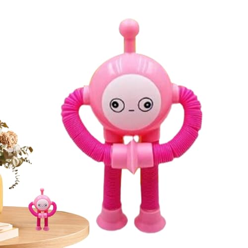 mimika Pop Tube Toys,Formveränderndes Tube-Spielzeug | LED Pop Tube Sensorisches Spielzeug mit Saugnäpfen,Kinder und Erwachsene entwickeln Fantasiespielzeug für Schlafzimmer, Klassenzimmer, von mimika
