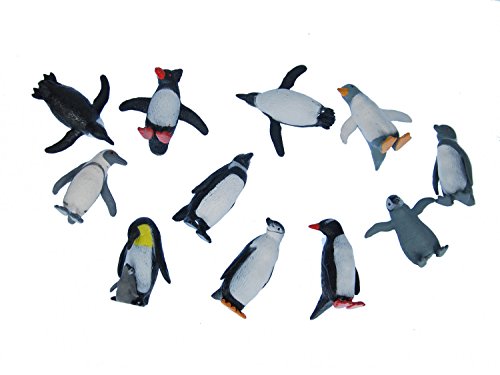 Miniblings 10x Set Pinguin Aufstellfiguren Tierfigur Gummitier Antarktis Pinguine Miniblings 10x Set Pinguin Aufstellfiguren Tierfigur Gummitier Antarktis Pinguine von Miniblings
