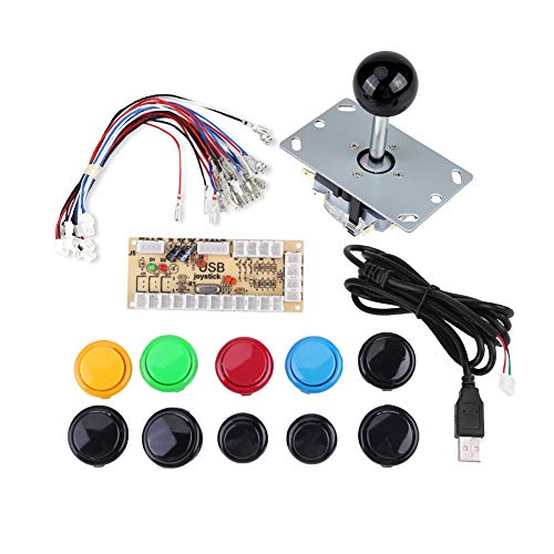 minifinker 1 Spieler Spiel DIY Kits - Zero Delay DIY Kit 10 Tasten + Joystick + USB Encoder - für MAME PC minifinker 1 Spieler Spiel DIY Kits - Zero Delay DIY Kit 10 Tasten + Joystick + USB Encoder - für MAME PC von minifinker