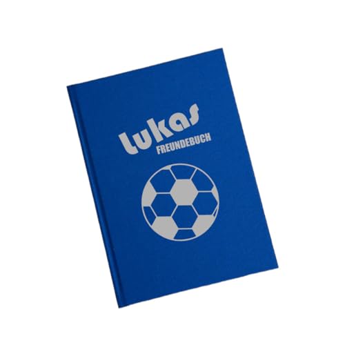 minimutz Freundebuch Schule Jungen - Personalisiert mit Name - Freundschaftsbuch Poesiealbum Schulfreunde Fußball minimutz Freundebuch Schule Jungen - Personalisiert mit Name - Freundschaftsbuch Poesiealbum Schulfreunde Fußball von minimutz