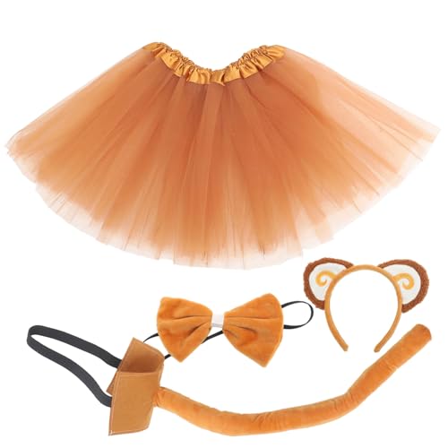1 Satz Kopfschmuck mit Affenohren Stirnband Kleinkind Erwachsene Fell Affen-Outfit Affenschwanz-Kostümzubehör Affenzubehör Affenkostüm für Affenschwanz und Ohren Stoff 1 Satz Kopfschmuck mit Affenohren Stirnband Kleinkind Erwachsene Fell Affen-Outfit Affenschwanz-Kostümzubehör Affenzubehör Affenkostüm für Affenschwanz und Ohren Stoff von minkissy