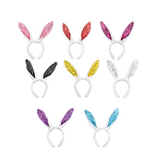 Minkissy Hasenohren Haarreif Plüsch Kaninchen Ohren Stirnban Haarreif Qstern Erwachsene Plüsch Haarbänder mit Hasenohren, 8 Stück Minkissy Hasenohren Haarreif Plüsch Kaninchen Ohren Stirnban Haarreif Qstern Erwachsene Plüsch Haarbänder mit Hasenohren, 8 Stück von minkissy