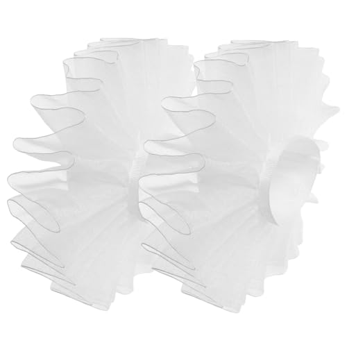 minkissy 1 Paar Damen Faltenärmel für Handgelenk Rüschensleeves für Frauen Dekorative Accessoires für Outfit Atmungsaktive und Leichte Armstulpen minkissy 1 Paar Damen Faltenärmel für Handgelenk Rüschensleeves für Frauen Dekorative Accessoires für Outfit Atmungsaktive und Leichte Armstulpen von minkissy
