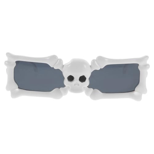 minkissy 1 Paar Halloween Sonnenbrille im Skull Design Lustige und Leichte Brille für Halloween Partys Einsetzbar Sorgt für Gute Laune und Zieht Blicke Sich minkissy 1 Paar Halloween Sonnenbrille im Skull Design Lustige und Leichte Brille für Halloween Partys Einsetzbar Sorgt für Gute Laune und Zieht Blicke Sich von minkissy