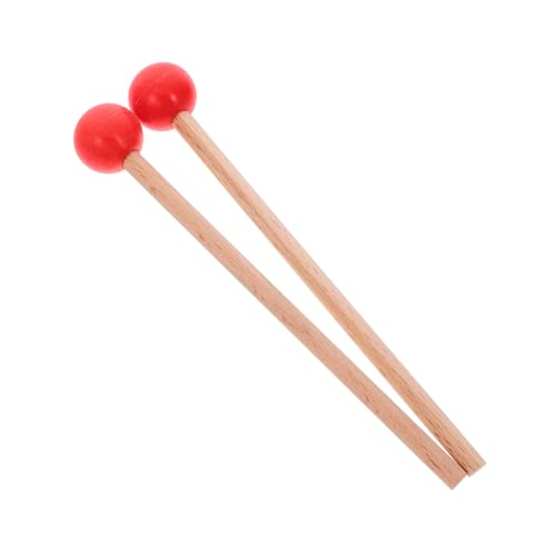 minkissy 1 Paar Marimba Mallets Rote Percussion Schlägel für Xylophon Langlebig und Bequem für Anfänger und Profis zum Üben von Schlaginstrumenten minkissy 1 Paar Marimba Mallets Rote Percussion Schlägel für Xylophon Langlebig und Bequem für Anfänger und Profis zum Üben von Schlaginstrumenten von minkissy