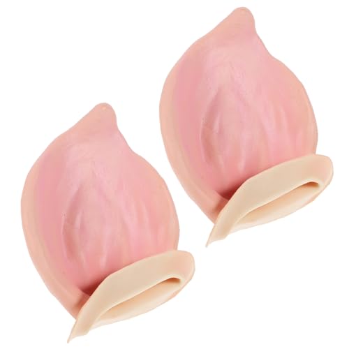 minkissy 1 Paar Pig Ears Kostüm Cosplay Lustige Schweineohren für Halloween Party Realistische Simulierte Ohren Kreatives Zubehör für Karneval Cosplay von minkissy