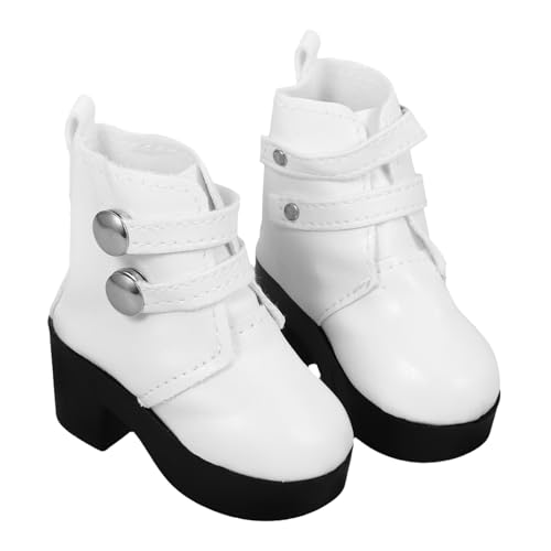 minkissy 1 Paar Puppenschuhe für Puppen Hochhackige Stiefel aus PU für Puppenoutfits Langlebige und Accessoires für Kreatives Rollenspiel minkissy 1 Paar Puppenschuhe für Puppen Hochhackige Stiefel aus PU für Puppenoutfits Langlebige und Accessoires für Kreatives Rollenspiel von minkissy