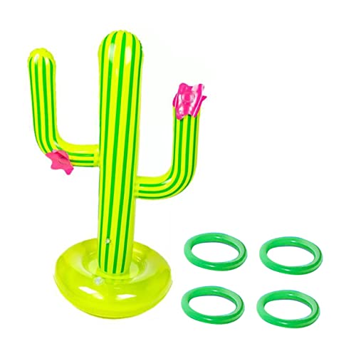 minkissy 1 Satz Aufblasbarer Kaktus Ringwurf Teiliges Wasserspielzeug für Poolspiele Sommerpartys und Familienaktivitäten minkissy 1 Satz Aufblasbarer Kaktus Ringwurf Teiliges Wasserspielzeug für Poolspiele Sommerpartys und Familienaktivitäten von minkissy