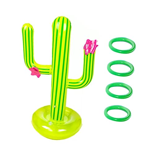 minkissy 1 Satz Aufblasbares Cactus Ringwurfspiel für Pool Teiliges Cactus Ringe Perfektes Wasserspielzeug für Sommerpartys Geburtstagsfeiern und Outdoor Aktivitäten minkissy 1 Satz Aufblasbares Cactus Ringwurfspiel für Pool Teiliges Cactus Ringe Perfektes Wasserspielzeug für Sommerpartys Geburtstagsfeiern und Outdoor Aktivitäten von minkissy