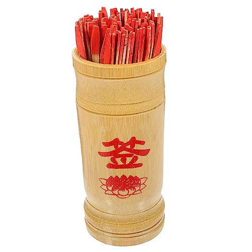 minkissy Chinesische Bambus Glücksstäbe Satz mit Aufbewahrungsbecher Wahrsagerei Spiel für Freunde Interaktives Wahrsagespiel Traditionelles Chinesisches Design minkissy Chinesische Bambus Glücksstäbe Satz mit Aufbewahrungsbecher Wahrsagerei Spiel für Freunde Interaktives Wahrsagespiel Traditionelles Chinesisches Design von minkissy