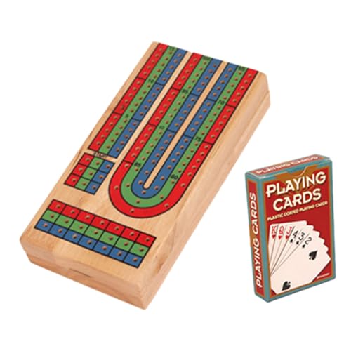 minkissy 1 Satz Cribbage Brettspiel aus Massivem Holz Tragbares Gesellschaftsspiel für Erwachsene für Partys und Reisen mit Leicht Verständlichen Regeln Fördert Kreativität und Hand Augen minkissy 1 Satz Cribbage Brettspiel aus Massivem Holz Tragbares Gesellschaftsspiel für Erwachsene für Partys und Reisen mit Leicht Verständlichen Regeln Fördert Kreativität und Hand Augen von minkissy