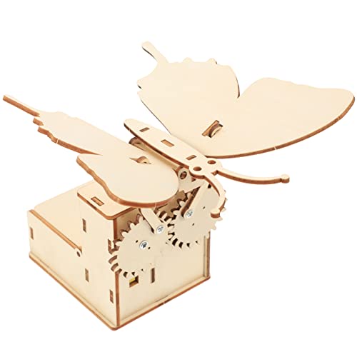 minkissy 1 Satz DIY Mechanische Holzschmetterlinge Interaktives Bastelspielzeug für Wissenschaftsexperiment Lernspielzeug Holzspielzeug für Geburtstagsfeiern minkissy 1 Satz DIY Mechanische Holzschmetterlinge Interaktives Bastelspielzeug für Wissenschaftsexperiment Lernspielzeug Holzspielzeug für Geburtstagsfeiern von minkissy
