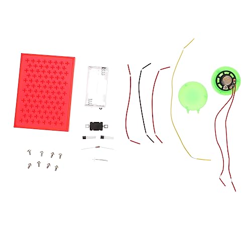 minkissy 1 Satz DIY Sound Light Alarm Kreatives Experimentierset für Handgemachter Sound Alarm Wissenschaft und Lernen Farbe Zufällig Zufällige Farbe Zufällige Farbe von minkissy