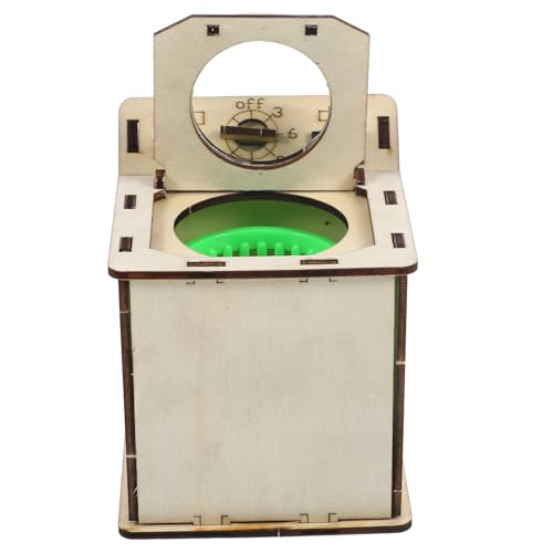 minkissy 1 Satz DIY Waschmaschine Modell für Handgefertigtes Bastelspielzeug Kreativität Sicher und Einfach zu Montieren von minkissy