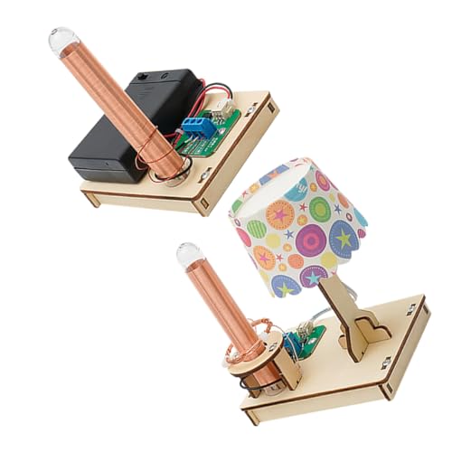 minkissy 1 Satz DIY Wissenschaftsset für Drahtloses Stromübertragung Experimentierkasten Stem Lernspielzeug für Kreativität und Praktische Fähigkeiten für Schüler und Hobbyisten von minkissy