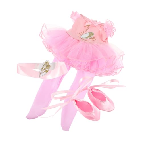 minkissy 14-Zoll Puppen Ballettkleid Satz mit Tutu und Stirnband für Prinzessinnen Puppen Ballettzubehör für Babypuppen und Puppenkostüme minkissy 14-Zoll Puppen Ballettkleid Satz mit Tutu und Stirnband für Prinzessinnen Puppen Ballettzubehör für Babypuppen und Puppenkostüme von minkissy