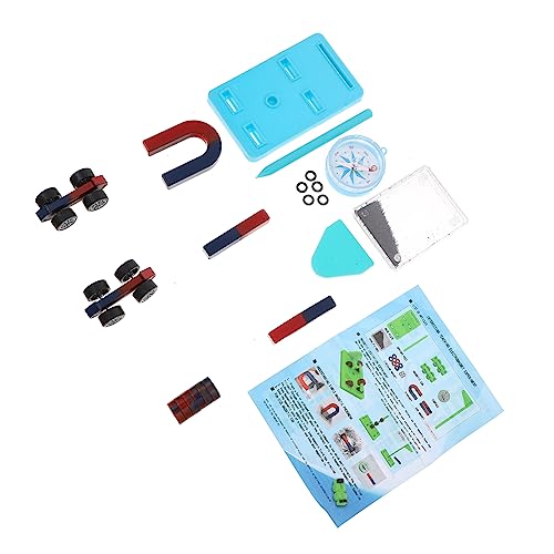 minkissy 1 Satz Experimentierkasten für Wissenschaft und Magnetismus für Bildung Geeignet für Schule und Zuhause Verschiedene Experimente und Aktivitäten Farbe Zufällig Zufällige Farbe von minkissy