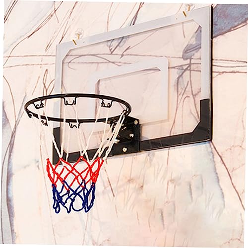 minkissy 1 Satz Faltbares Basketballset für Indoor mit Einfachem Aufbau für Kleine Basketballfans Fördert Bewegung und Geschicklichkeit für Geburtstags von minkissy