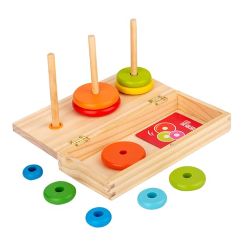 minkissy 1 Satz Farbige Stapelringe Holzspielzeug für Lernspielzeug zur Farberkennung Kreativitätsförderung Teiliges für Frühkindliche Entwicklung Spaßiges Montessori für Kleinkinder minkissy 1 Satz Farbige Stapelringe Holzspielzeug für Lernspielzeug zur Farberkennung Kreativitätsförderung Teiliges für Frühkindliche Entwicklung Spaßiges Montessori für Kleinkinder von minkissy