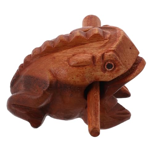minkissy 1 Satz Frosch Musikinstrument Holz Ergonomischer Klangmacher für Anfänger Tragbares Tierinstrument Musikalischer Fähigkeiten für Altersgruppen Hervorragende Handwerkskunst minkissy 1 Satz Frosch Musikinstrument Holz Ergonomischer Klangmacher für Anfänger Tragbares Tierinstrument Musikalischer Fähigkeiten für Altersgruppen Hervorragende Handwerkskunst von minkissy