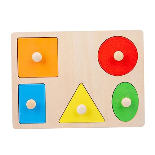 minkissy 1 Satz Geometrisches Holzpuzzle für Frühen Bildung Kreatives Lernspiel für Jungen und Mädchen für Entwicklung von Vorstellungskraft und Kreativität minkissy 1 Satz Geometrisches Holzpuzzle für Frühen Bildung Kreatives Lernspiel für Jungen und Mädchen für Entwicklung von Vorstellungskraft und Kreativität von minkissy