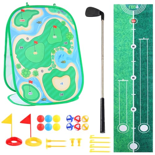 minkissy Kleinkinder Golfspielset 1 Satz Outdoor Golf Spielzeug für Jungen und Mädchen Golf Trainingsmatte für und Außen Lernspielzeug für Kinder Sport Golfspielzeug mit Golfmatte minkissy Kleinkinder Golfspielset 1 Satz Outdoor Golf Spielzeug für Jungen und Mädchen Golf Trainingsmatte für und Außen Lernspielzeug für Kinder Sport Golfspielzeug mit Golfmatte von minkissy