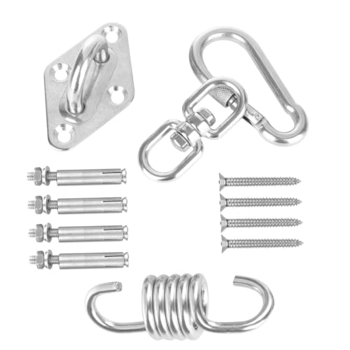 minkissy 1 Satz Hängemattenhaken aus für Schwingstühle und Hängesessel Praktische Aufhängung für und Außenbereich Einfache Installation und Drehbar für Garten und Zuhause minkissy 1 Satz Hängemattenhaken aus für Schwingstühle und Hängesessel Praktische Aufhängung für und Außenbereich Einfache Installation und Drehbar für Garten und Zuhause von minkissy