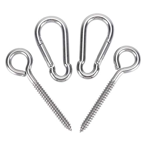 minkissy 1 Satz Hängesessel Aufhängeset Teiliges Set mit Federhaken und Verbindungselementen für und Außennutzung für Hängematten Schaukeln und Gymnastikringe minkissy 1 Satz Hängesessel Aufhängeset Teiliges Set mit Federhaken und Verbindungselementen für und Außennutzung für Hängematten Schaukeln und Gymnastikringe von minkissy