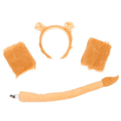 minkissy 1 Satz Halloween- -Stirnband Stirnband klein thematisiert Löwenmähne Party Löwenkostüm Mädchen Tier-Cosplay-Requisite Löwenhandschuhe Plastik Brown minkissy 1 Satz Halloween- -Stirnband Stirnband klein thematisiert Löwenmähne Party Löwenkostüm Mädchen Tier-Cosplay-Requisite Löwenhandschuhe Plastik Brown von minkissy